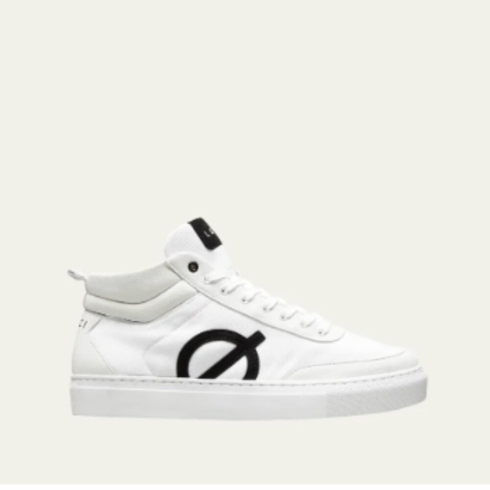 LOCI Ten Colorblock Recycled High-top Court Sneakers - EU 37